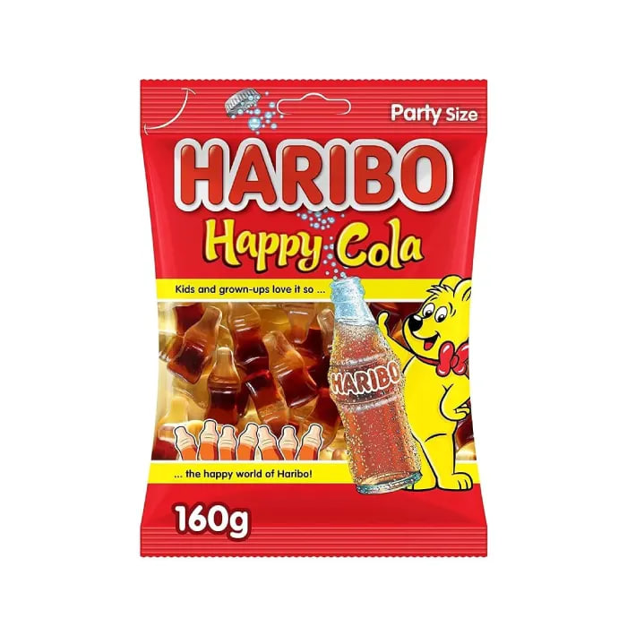 پاستیل هاریبو مدل Happy Cola وزن 160 گرم