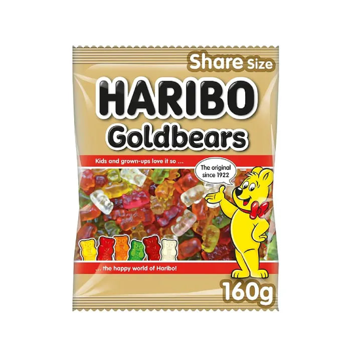 پاستیل هاریبو مدل Gold Bears وزن 160 گرم